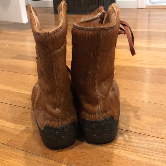 Tods pony hair boots - Picture 2 of 4
